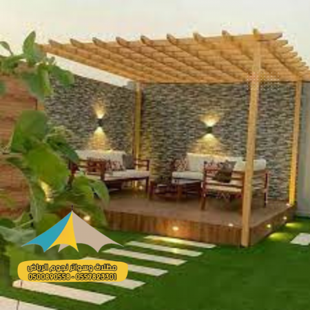 برجولات بالرياض: لمسة من الجمال والراحة في المساحات الخارجية